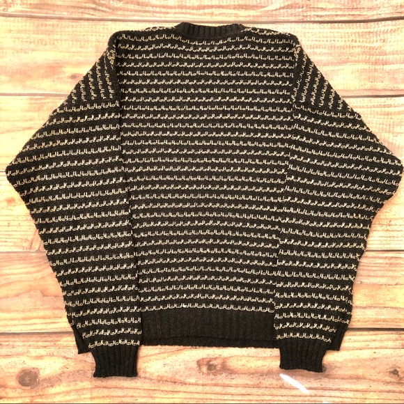 Men’s Roundtree and Yorke Charcoal Gray sweater XL - Picture 3 of 6